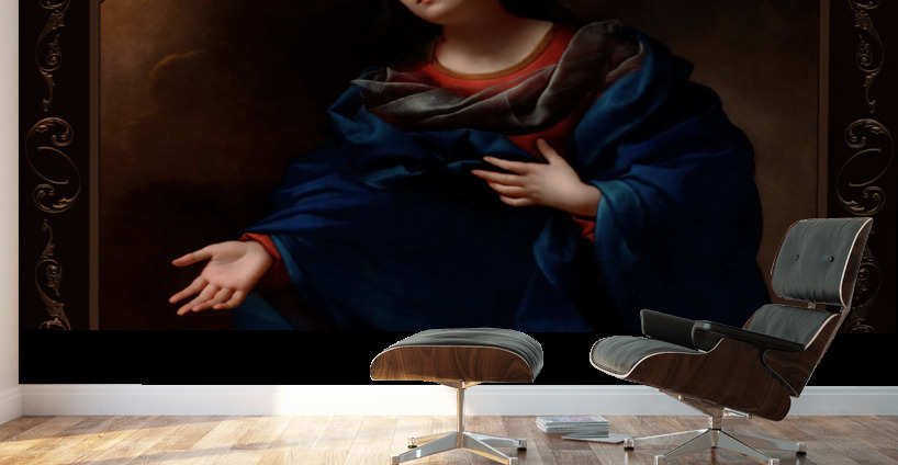 Madonna in Glory by Carlo Dolci Classical Art Xzendor7 Old Masters