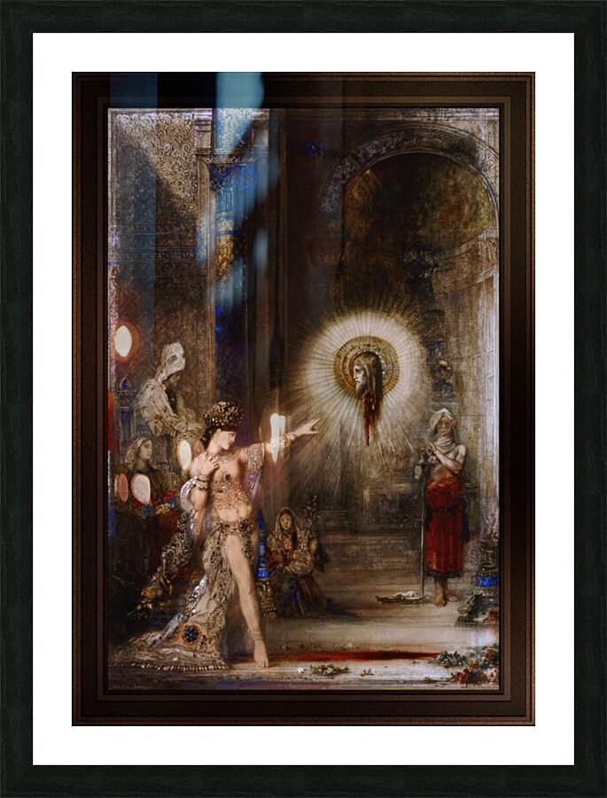 The Apparition by Gustave Moreau Picture Frame print