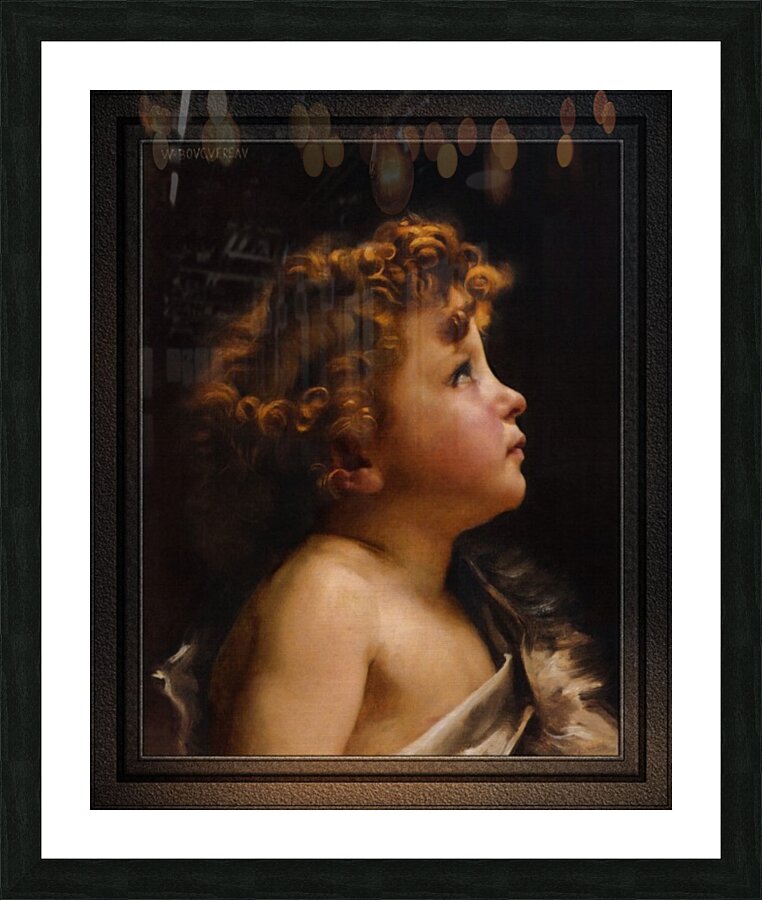 Young John The Baptist by William-Adolphe Bouguereau Fine Art Old Masters Reproduction Picture Frame print