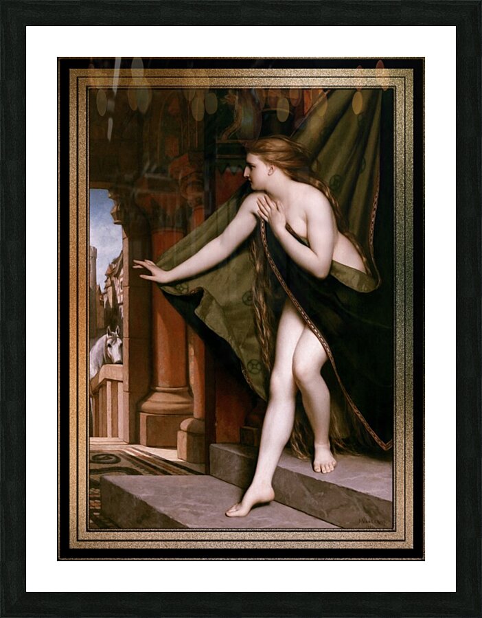 Lady Godiva by Jozef Van Lerious Classical Fine Art Reproduction