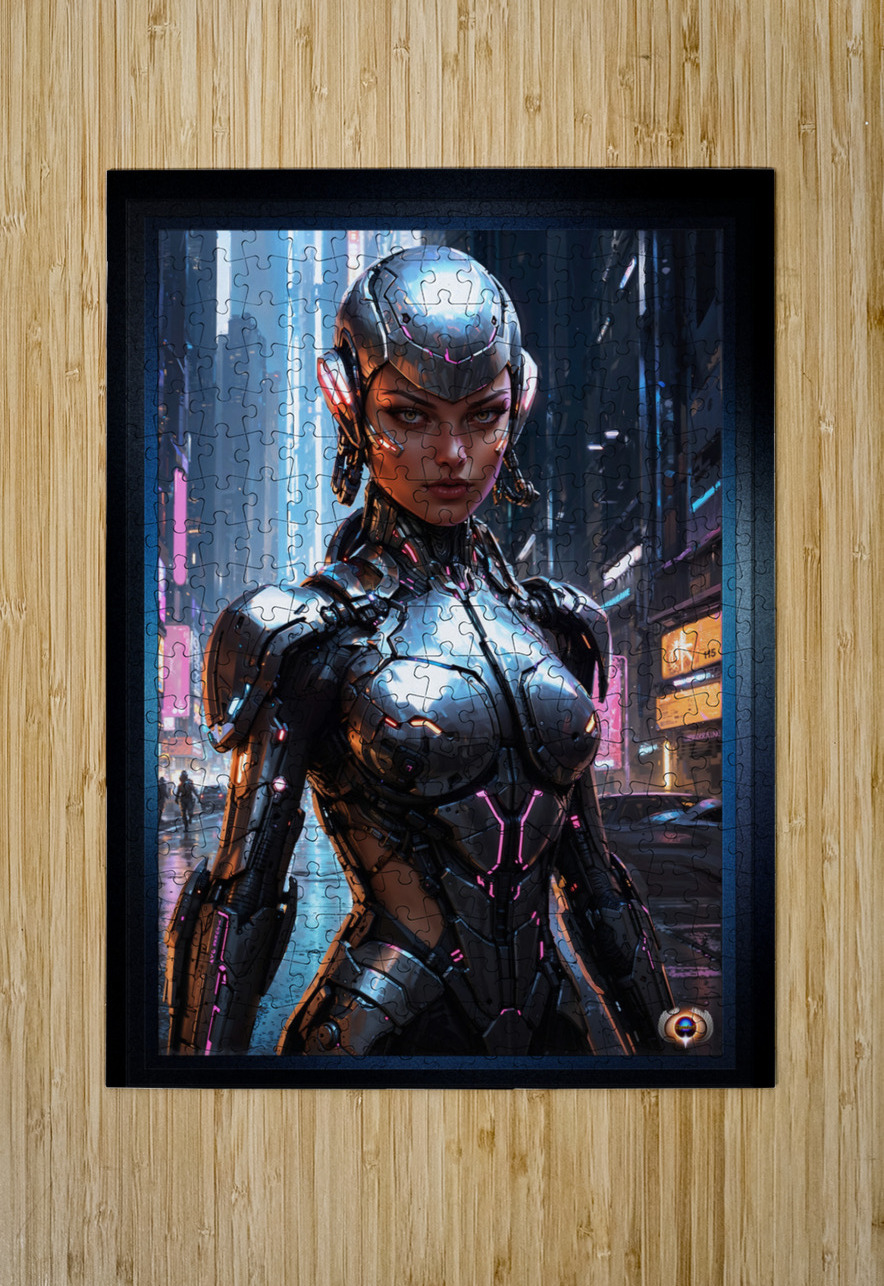An Android Assassin Seeks Her Prey Mesmerizing AI Concept Art by ...