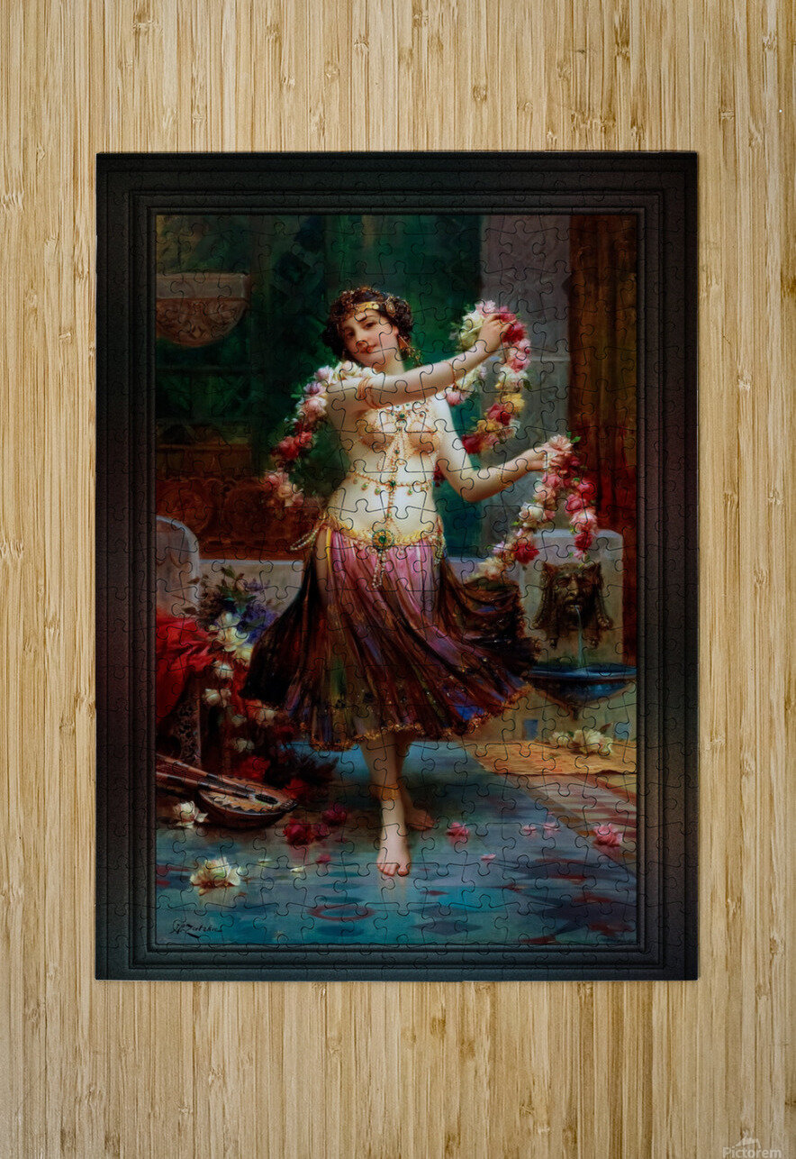 The Belly Dancer by Hans Zatzka Classical Art Old Masters