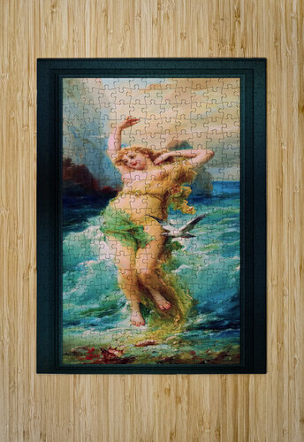 Water Nymph by Joseph Bernard Hans Zatzka Remastered Xzendor7