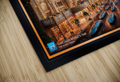 Retro-Futuristic Cityscape Of The 2253 Chicago Worlds Fair Captivating AI Concept Art by Xzendor7 xzendor7 puzzle