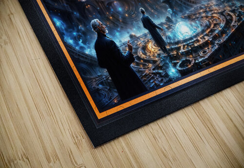 Belsuvius Observatory View Of The Celestial Realm Of The Orbs of Ostephan Awe-Inspiring AI Concept Art by Xzendor7 xzendor7 puzzle