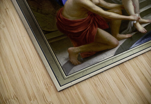 Greek Woman at the Bath by Joseph-Marie Vien xzendor7 puzzle