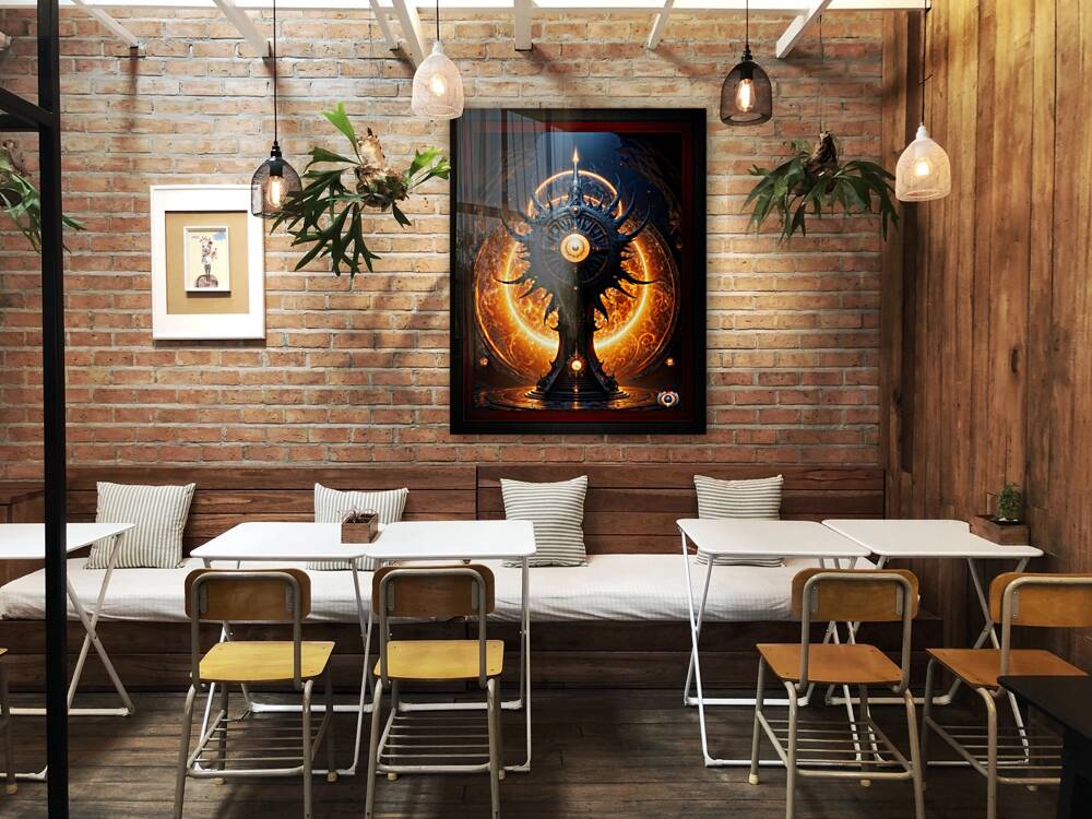 The Talons of Time Stunning Steampunk Fantasy Astonishing AI Concept Art by Xzendor7 Reproduction