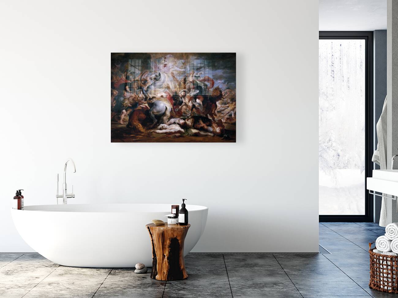 Morte di Decio Mure Bozzetto by Peter Paul Rubens Reproduction