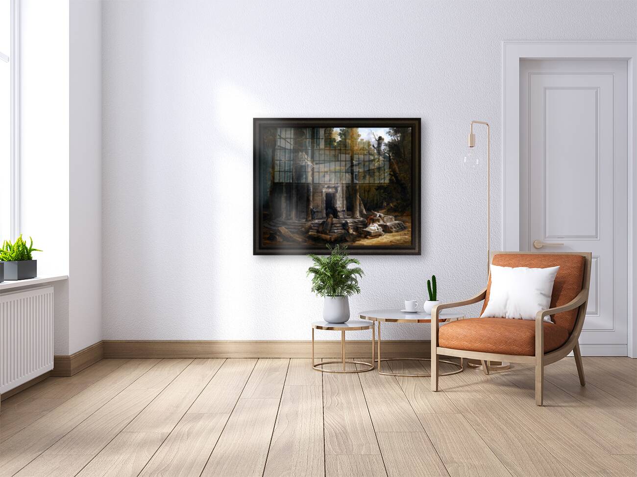 Temple Of Philosophy At Ermenonville by Hubert Robert Reproduction