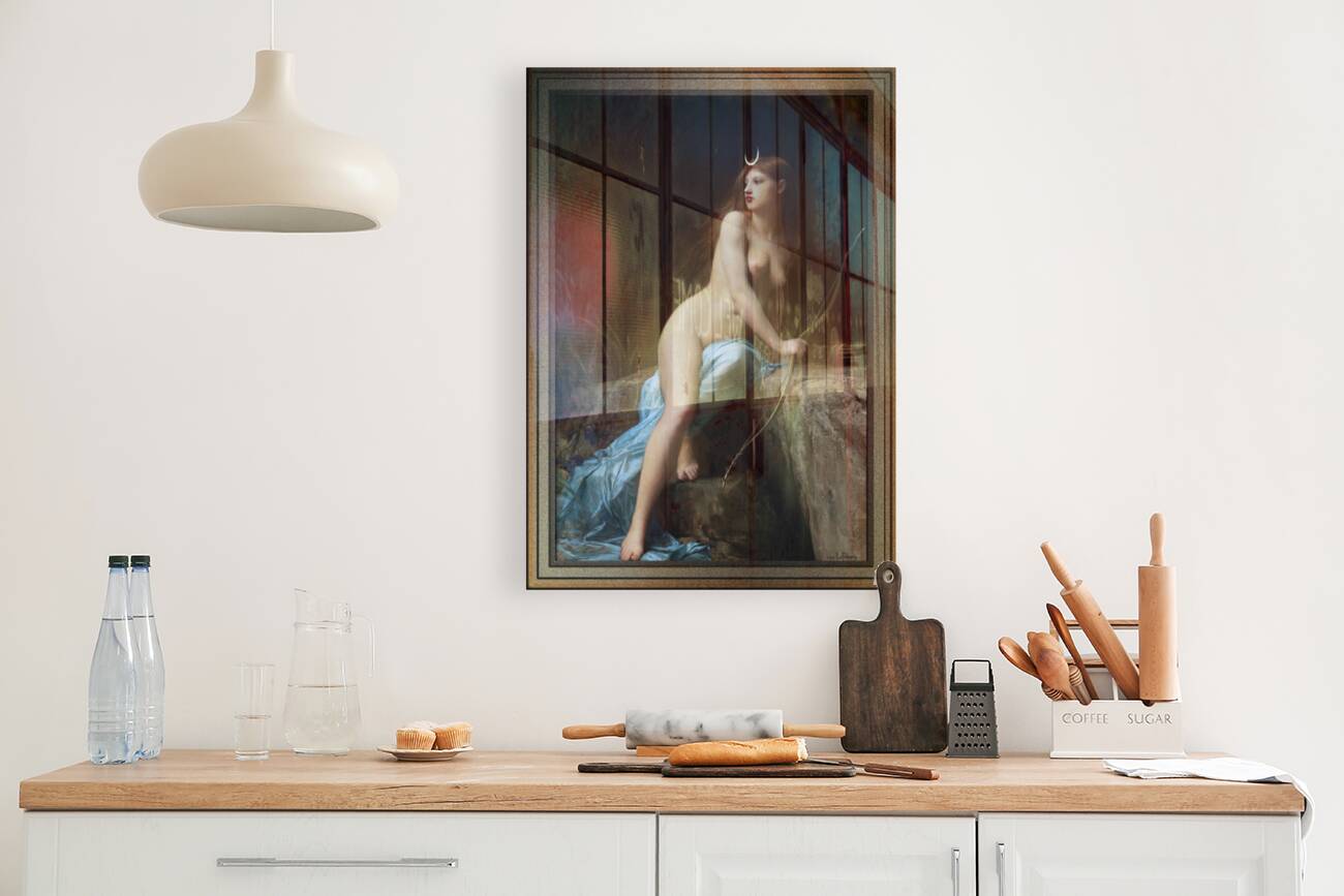 Diana Chasseresse by Jules Joseph Lefebvre Reproduction
