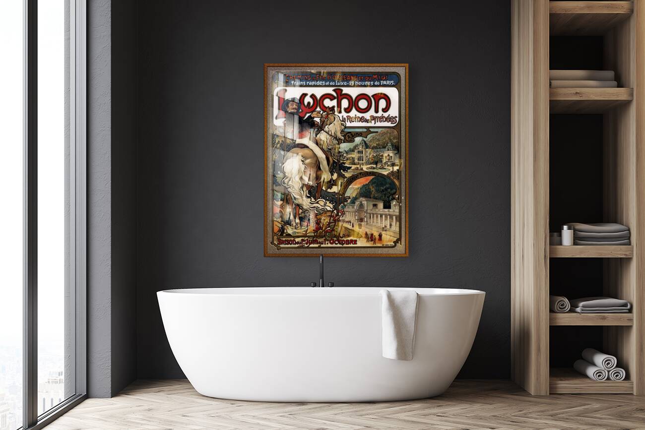 Luchon by Alphonse Mucha Reproduction