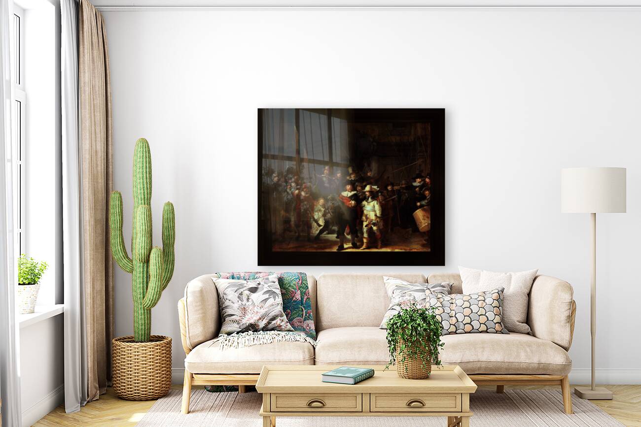 The Night Watch De Nachtwacht by Rembrandt van Rijn Classical Fine Art Old Masters Reproduction Reproduction