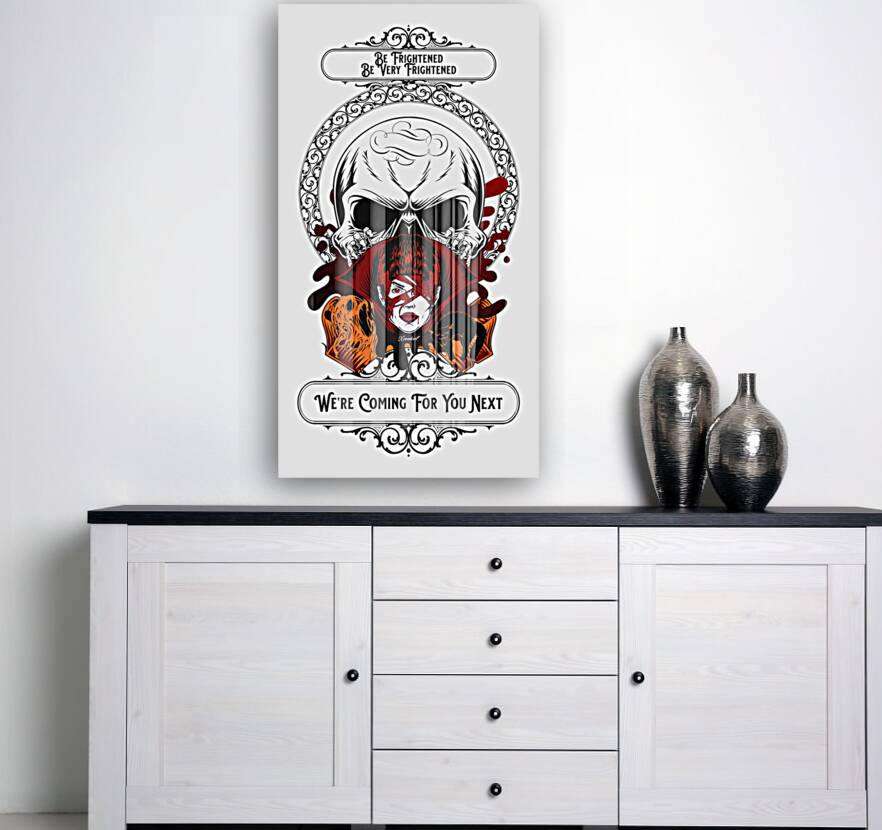 A Haunting Place on White Digital Art by Xzendor7 Reproduction