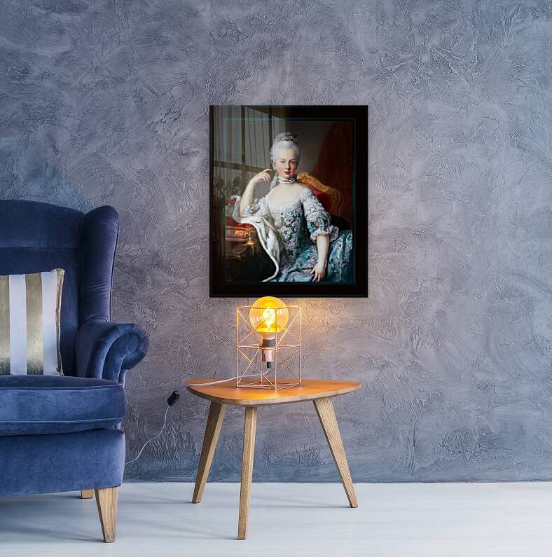 Portrait Of Marie Antoinette of Austria by Martin van Meytens