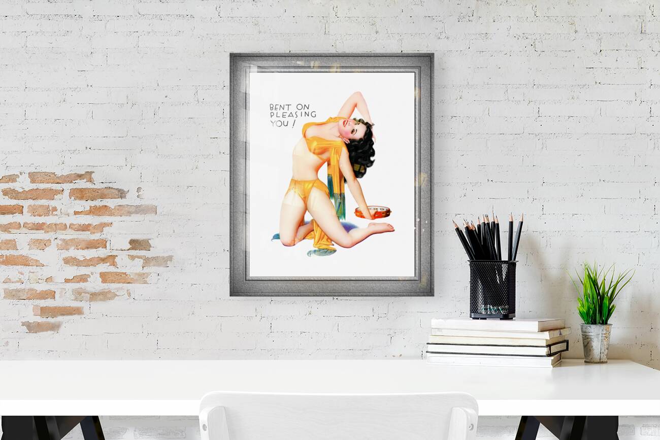 Bent On Pleasing You by Enoch Bolles Vintage Illustration Xzendor7 Art Reproductions Reproduction