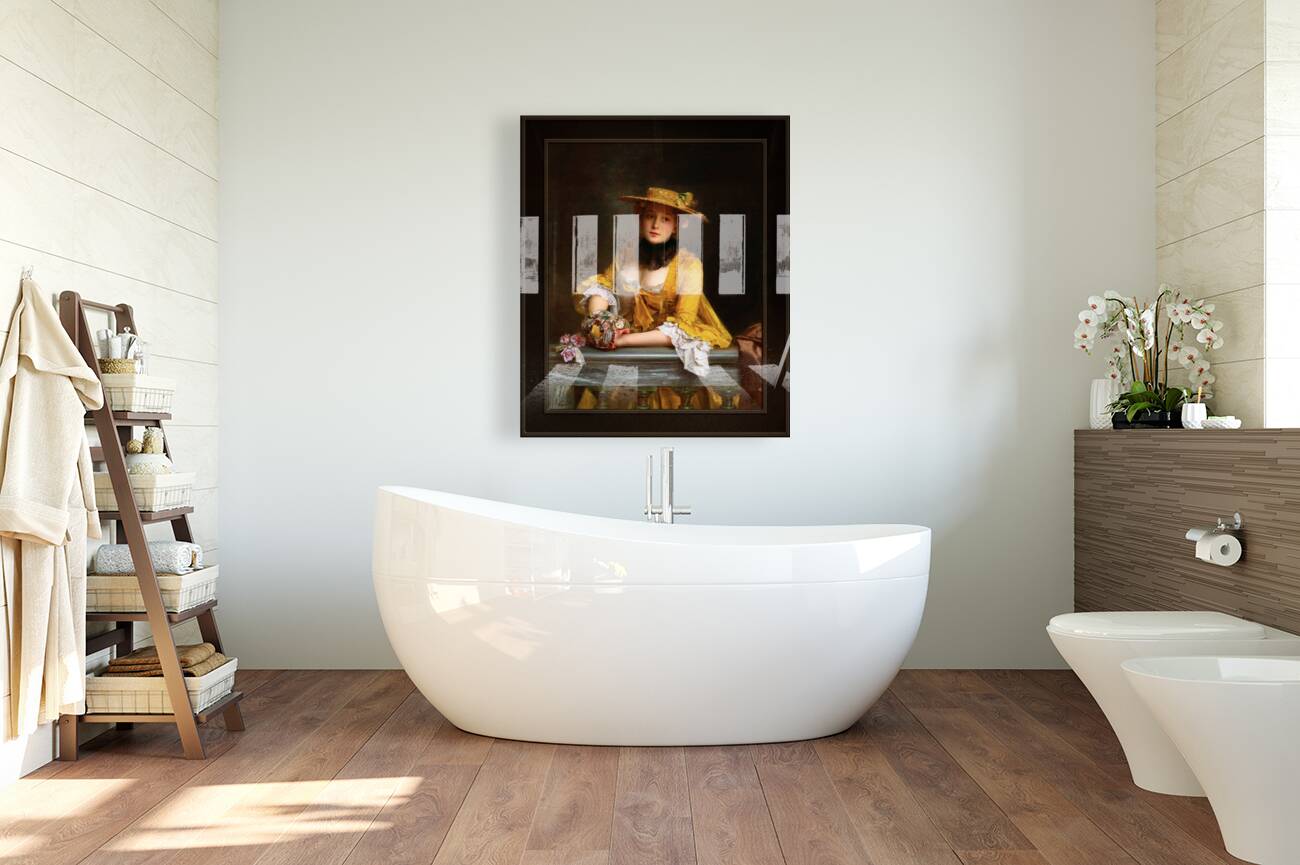 Will It Be Fine by Gustave Jacquet Remastered Xzendor7 Fine Art Old Masters Reproductions Reproduction