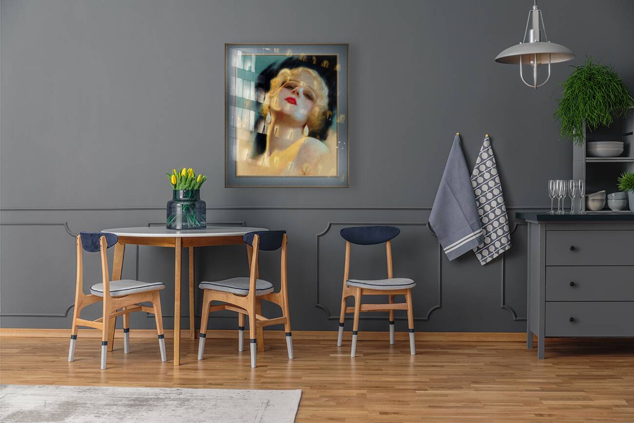 Jean Harlow Poses For Charles Gates Sheldon Remastered Vintage Retro Xzendor7 Art Reproductions Reproduction