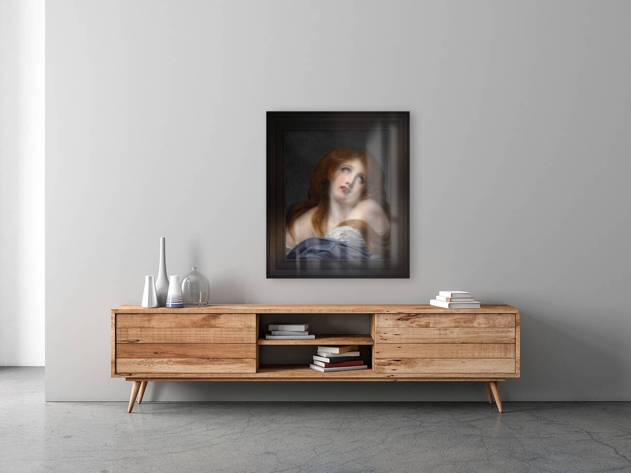 Female Portrait by Jean-Baptiste Greuze Remastered Xzendor7 Classical Fine Art Old Masters Reproductions Reproduction