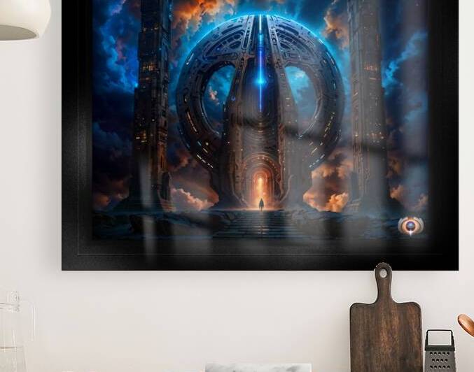 The Othricin Portal Mesmerizing AI Concept Sci-Fi Art by Xzendor7 by xzendor7