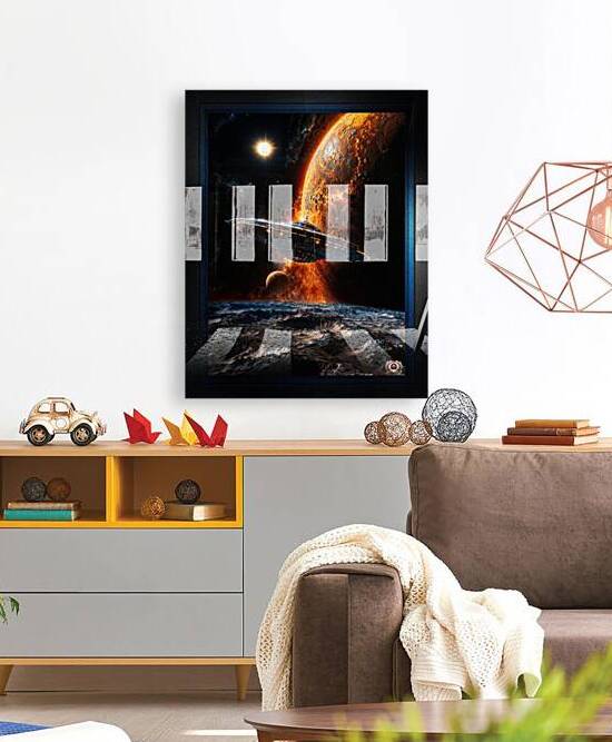 The Antarious Exiting The Solar System Mesmerizing AI Concept Art by Xzendor7 by xzendor7