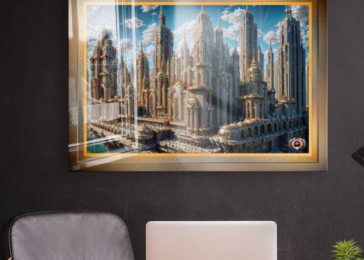 Ravenor Metropolis Architectural Wonder Mesmerizing AI Concept Art by Xzendor7 by xzendor7