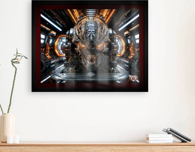 Activation Of An Alien Artifact Breathtaking AI Concept Art by Xzendor7 by xzendor7