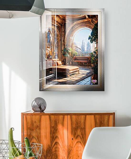 An Elegant View Of The Metropolis Captivating AI Concept Art by Xzendor7 by xzendor7