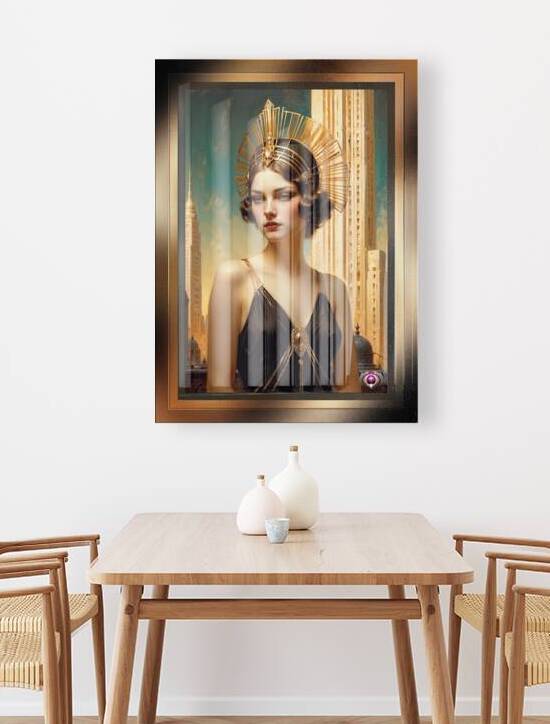 A Vision Of Art Deco Elegance Captivating AI Concept Art by Xzendor7 by xzendor7