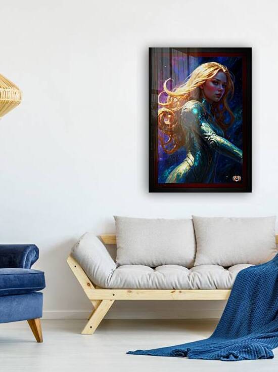 She Is One With The Void Ethereal AI Concept Art by Xzendor7 by xzendor7