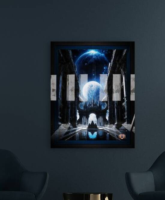 The Grand View Of The Cosmos Mesmerizing AI Concept Art by Xzendor7 by xzendor7