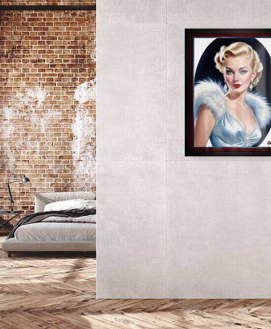 Shes A Golden Age Platinum Blonde Glamour Girl Stunning AI Concept Art by Xzendor7 by xzendor7