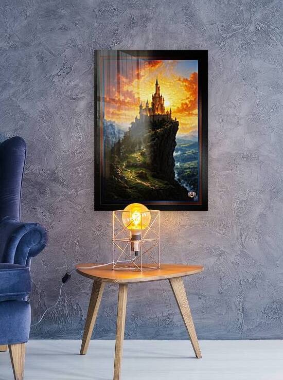The Castle On Claymtron Mountain AI Cpativating Concept Art by Xzendor7 by xzendor7