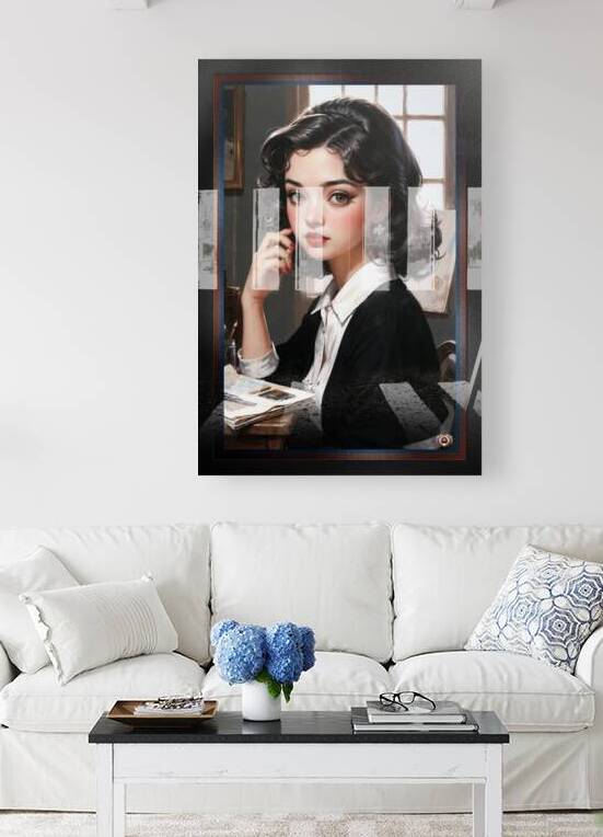 Ill Have To Think About That She Whispers In Thoughtful Contemplation Captivating AI Concept Art by Xzendor7 by xzendor7