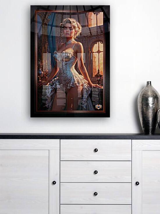 An Enchanting And Elegant Victorian Beauty In A Classic Corset Mesmerizing AI Concept Art by Xzendor7 by xzendor7