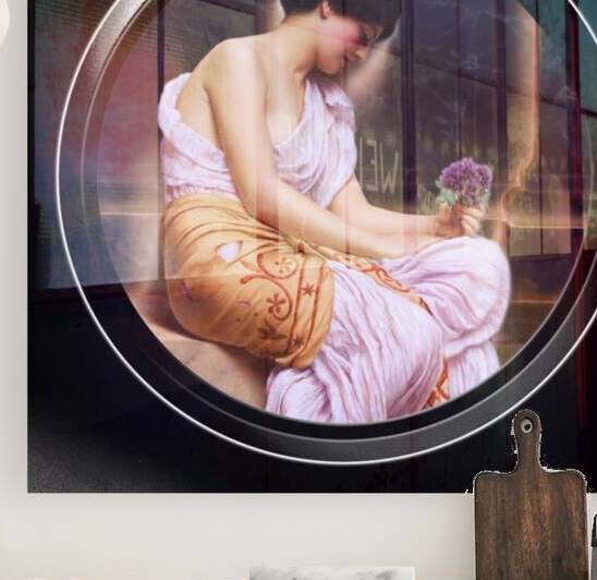 Violets Sweet Violets by John Godward LM Shift by xzendor7