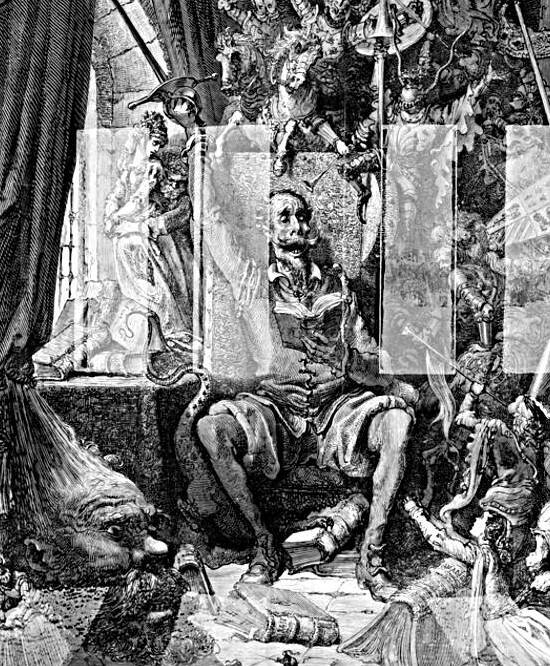 Miguel de Cervantes Don Quixote by Gustave Dore Old Masters Reproduction by xzendor7