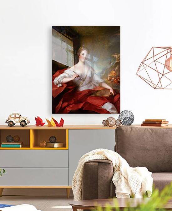 Marie-Genevieve Boudrey As A Muse by Jean-Marc Nattier by xzendor7