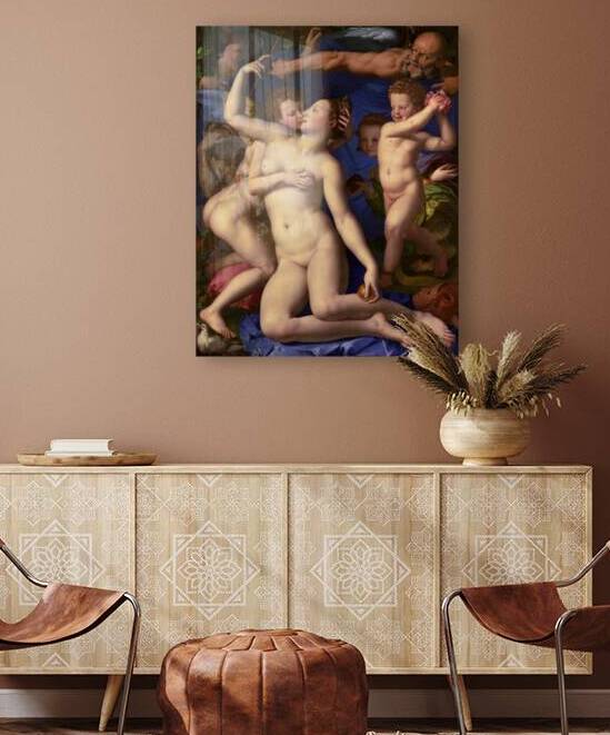 Venus Cupid Folly and Time by Agnolo Bronzino by xzendor7