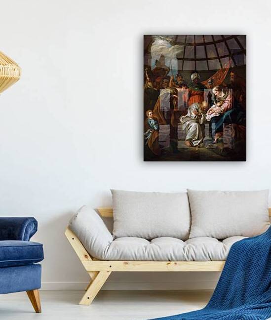 The Adoration of the Magi by Francois Lemoyne by xzendor7