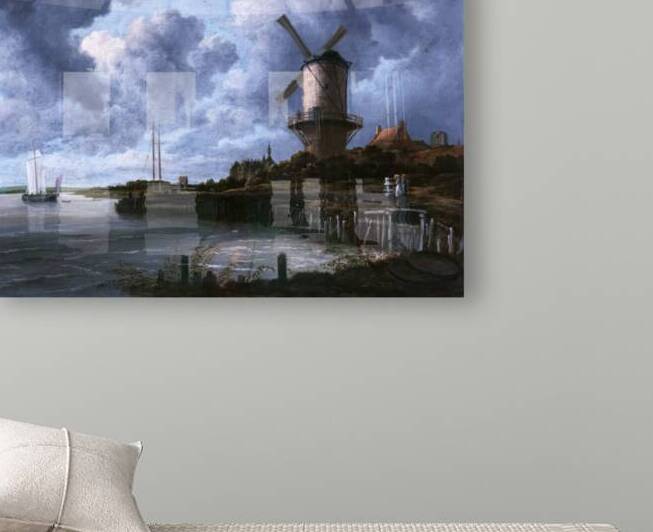 The Windmill at Wijk bij Duurstede by Jacob van Ruisdael by xzendor7