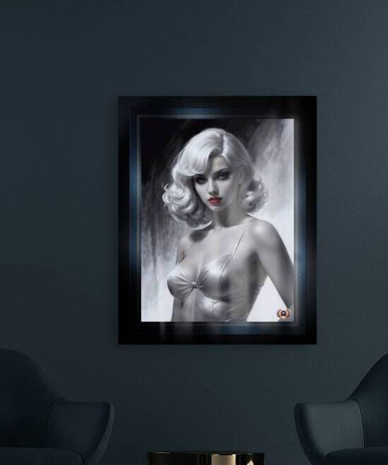 An Alluring Elegant Portrait Of A Woman In Hollywood Noir Style Mesmerizing AI Concept Art by Xzendor7 by xzendor7