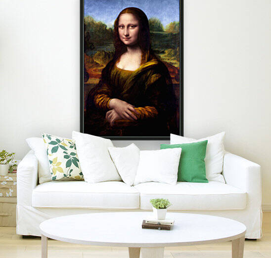 Mona Lisa Portrait of Lisa Gherardini by Leonardo da Vinci by xzendor7