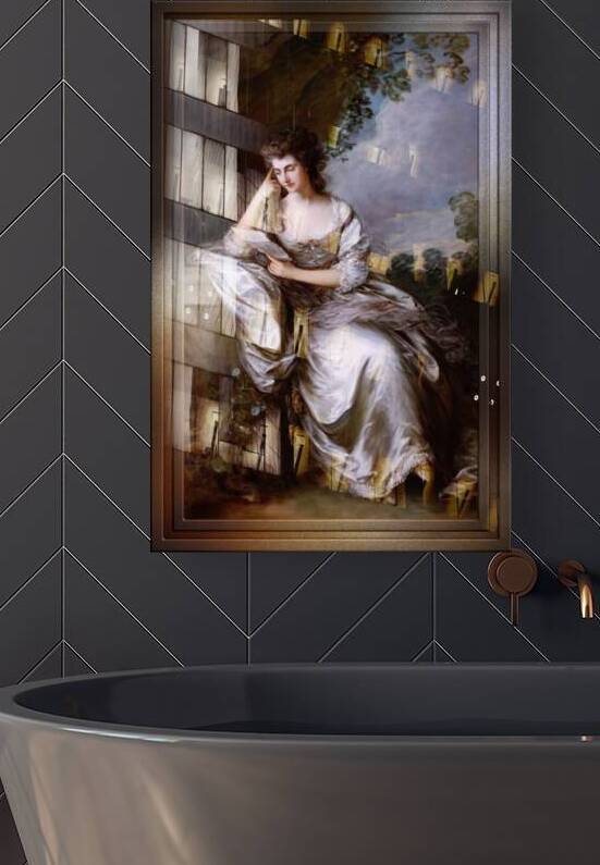Frances Browne by Thomas Gainsborough by xzendor7