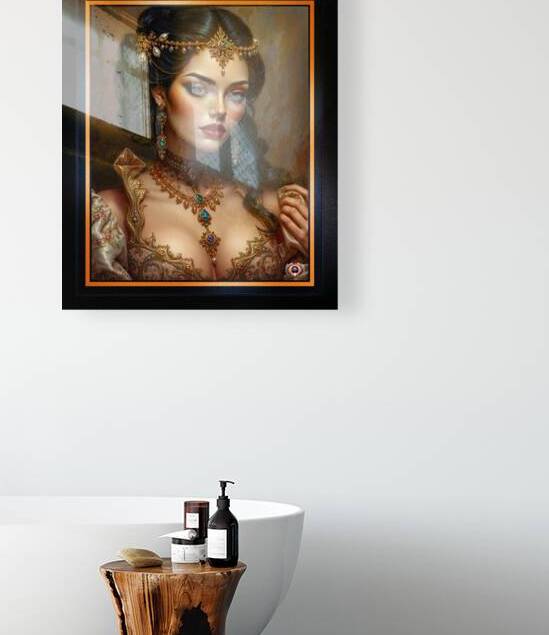 Classic Portrait Of The Timeless Beauty Lycena In Luxurious Opulence Mesmerizing AI Concept Art by Xzendor7 by xzendor7