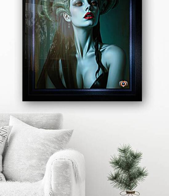 The Enigmatic Portrait of the Majestic Telayia of Sentoya Prime Mesmerizing AI Concept Art by Xzendor7 by xzendor7