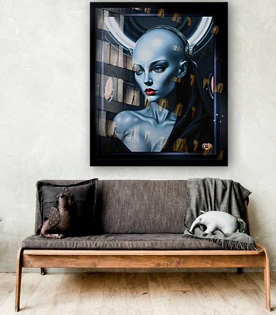 The Exquisite Portrait of Dystoria from the Planet Tachi-Ladean Captiving AI Concept Art by Xzendor7 by xzendor7