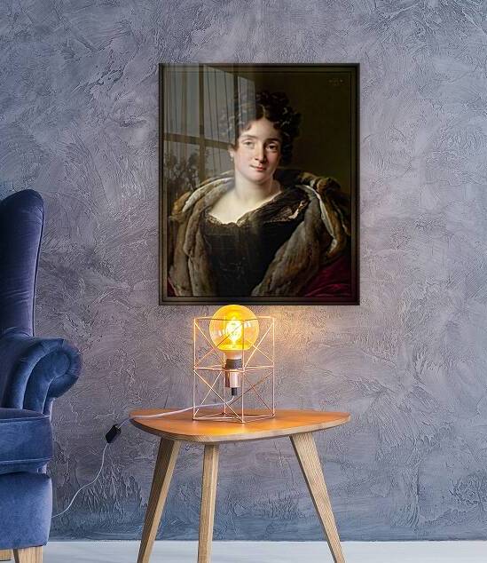 Madame Jacques-Louis-Etienne Reizet by Anne-Louis Girodet de Roussy-Trioson by xzendor7