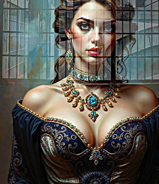 Portrait of Isolde Valmont A Masterpiece of Classic Elegance and Grace Captivating AI Concept Art by Xzendor7 by xzendor7