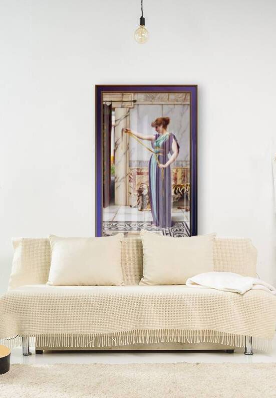 A Pompeian Lady by John William Godward by xzendor7