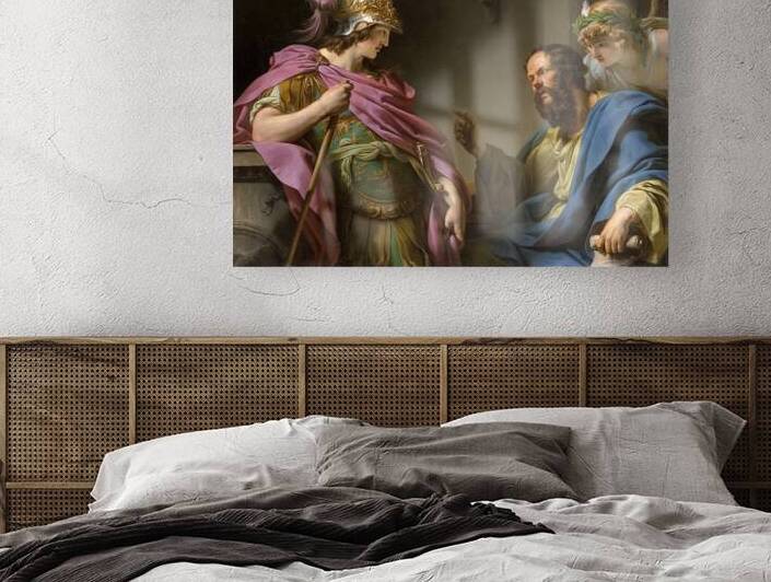 Alcibades being taught by Socrates by Francois-Andre Vincent by xzendor7